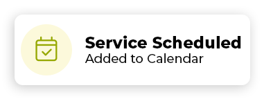 new service scheduled notification